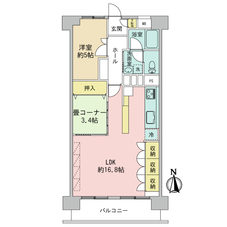 日商岩井中野本町マンション(14階部分)