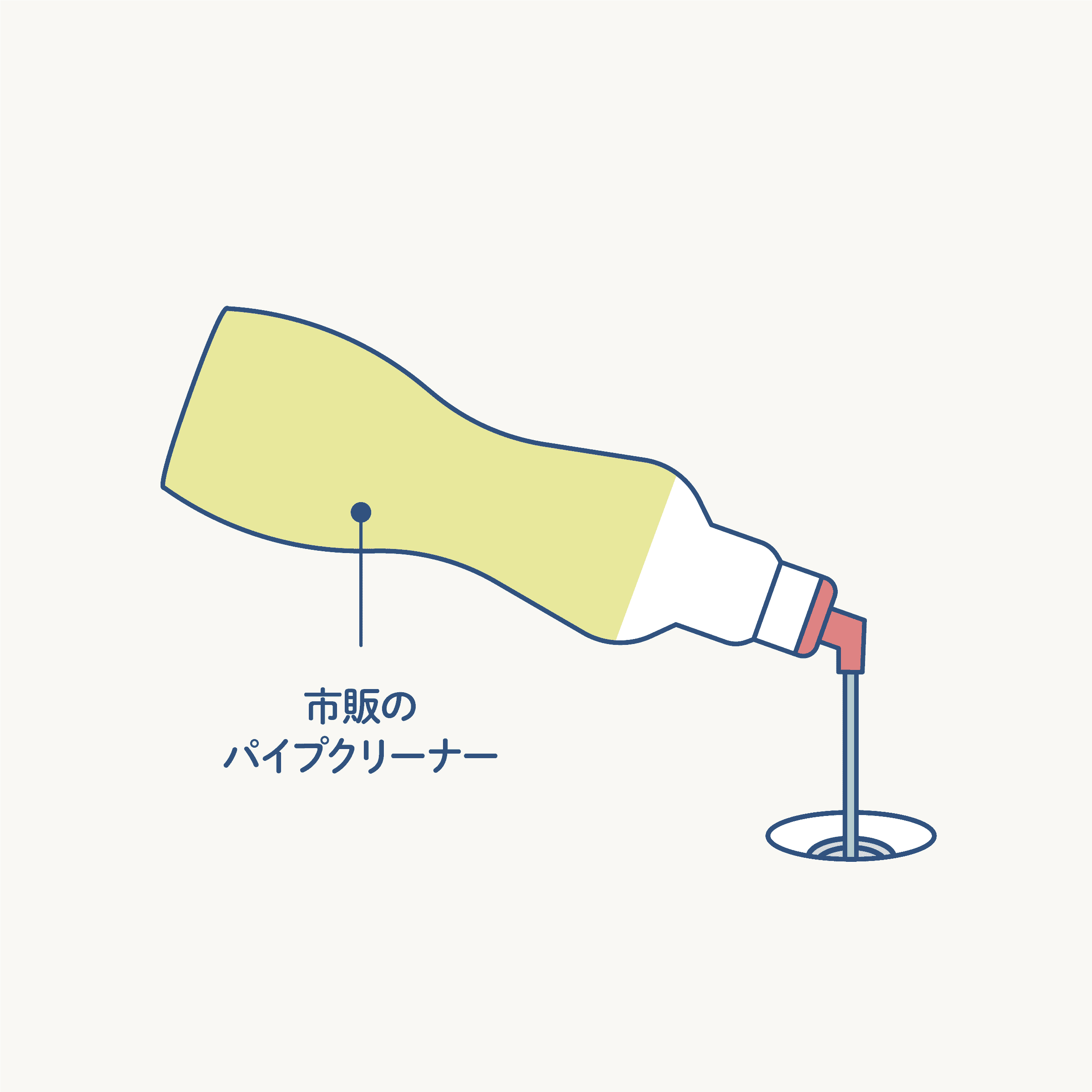 洗面台付近が排水臭い