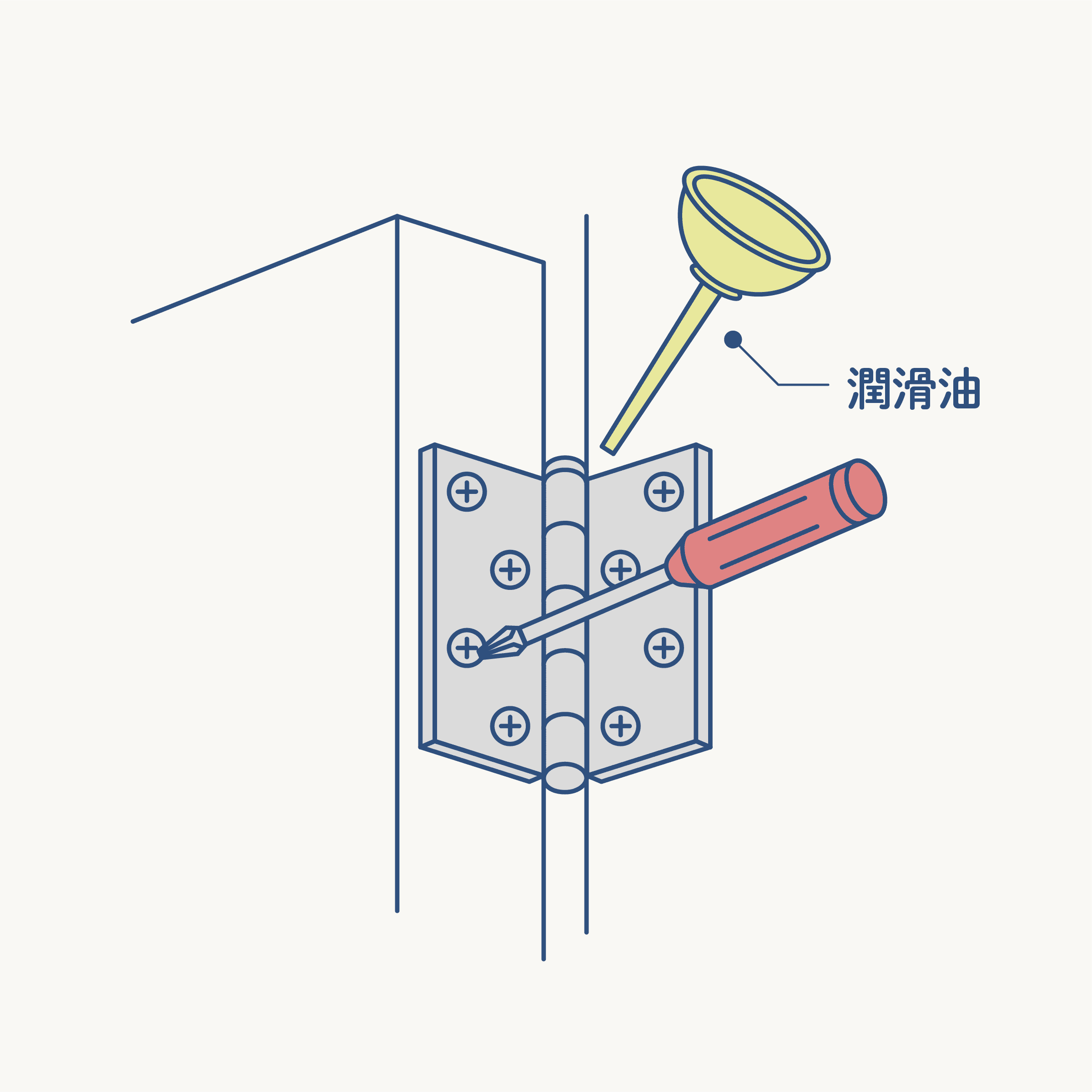 玄関ドアの閉まりが悪い