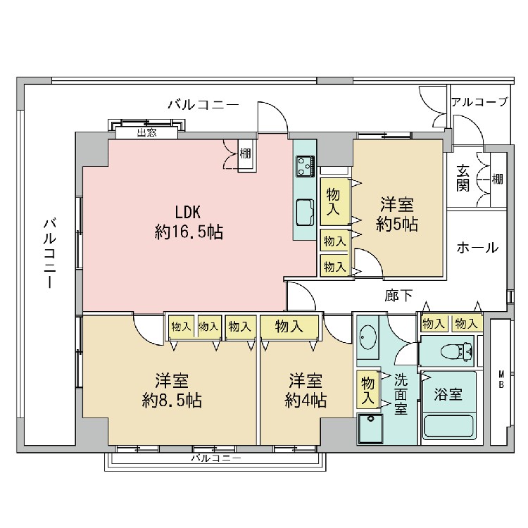 ベイスクエアよこすか二番館（9階部分）